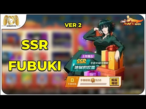 One Punch Man: The Strongest: SERVER CHINA NEW CHARACTER SSR FUBUKI COMING SOON...
