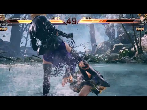 Lil bro is playing TEKKEN8 2 dimensional 💀