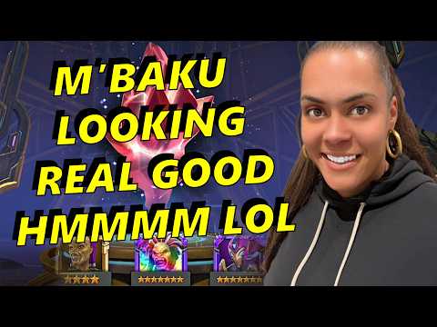 M'BAKU LOOKING REAL GOOD Marvel Contest of Champions