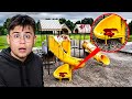 IF YOU SEE BLOOD ON THE PLAYGROUND RUN