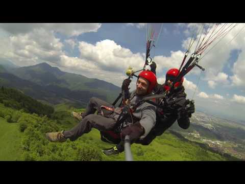 Paragliding at Bunloc