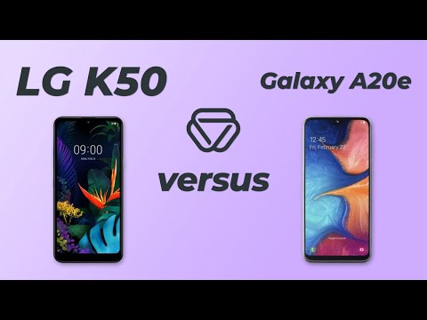 LG K50 vs Samsung Galaxy A20e - Vergleich der wichtigsten Unterschiede auf deutsch