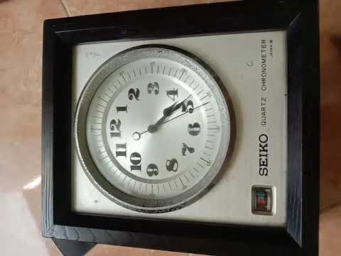 Jam seiko quartz chronometer QM 10 jam seiko marine QM 10