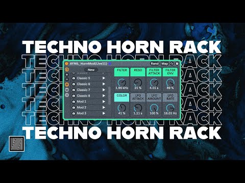 How to Make Wicked Techno Synth Horn (Free Rack) [Ableton Techno Tutorial]