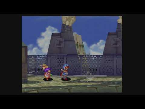 Grandia-Intro and Gameplay-Sega Saturn