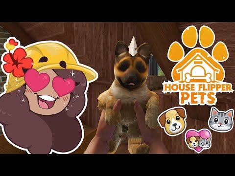 Digging Out an ABANDONED PUPPY?! I'm In LOVE!! 🏠🔨 House Flipper: Pets DLC • #1