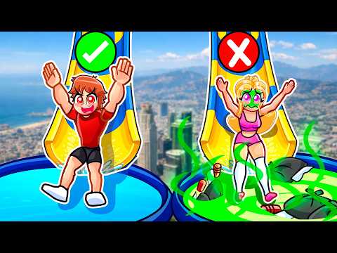 DON'T CHOOSE The WRONG WATERSLIDE in GTA 5...