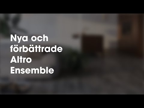 Nya och förbättrade mönster för Altro Ensemble lyxiga vinylplattor