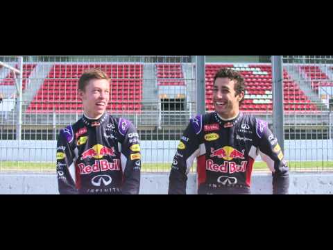 Daniil Kvyat teaches Daniel Ricciardo some Russian - Clip 5