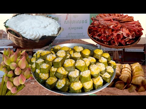 Kampong Chhnang, Sala Lek 5 Market in The Morning