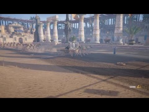 Assassin's Creed® Origins walkthrough part 75 chariot Racig