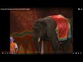 Barney Tasha Carlos Min And Julie Sing With Elephant To Way Up In The Tree For Audience