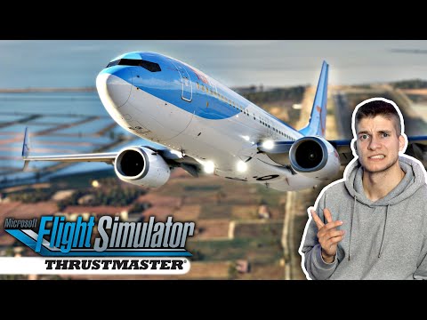 PMDG 737 - Ich probiere das mal! MSFS LIVE - VATSIM - Thrustmaster TCA - AeroSimGermany