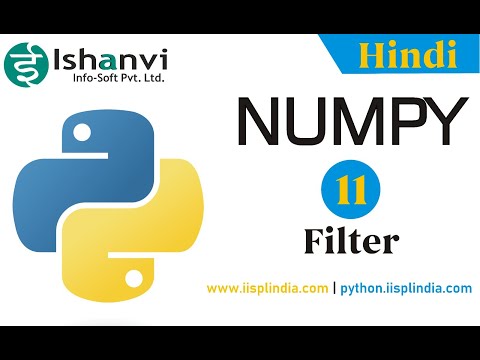 Numpy Tutorial 11 Array Filter