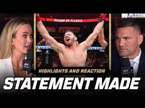 Video: Dricus Du Plessis defeats Kamaru Usman via unanimous decision | Highlights & Reaction