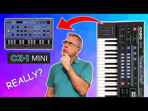 Behringer CZ-1 MINI - is it really a mini Casio CZ-1?   #behringer #behringercz1mini #casio #casiocz