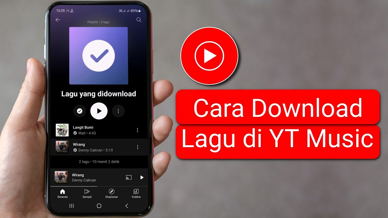 Cara Download Lagu di YouTube Music
