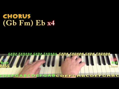 Infinity (Mariah Carey) Piano Lesson Chord Chart