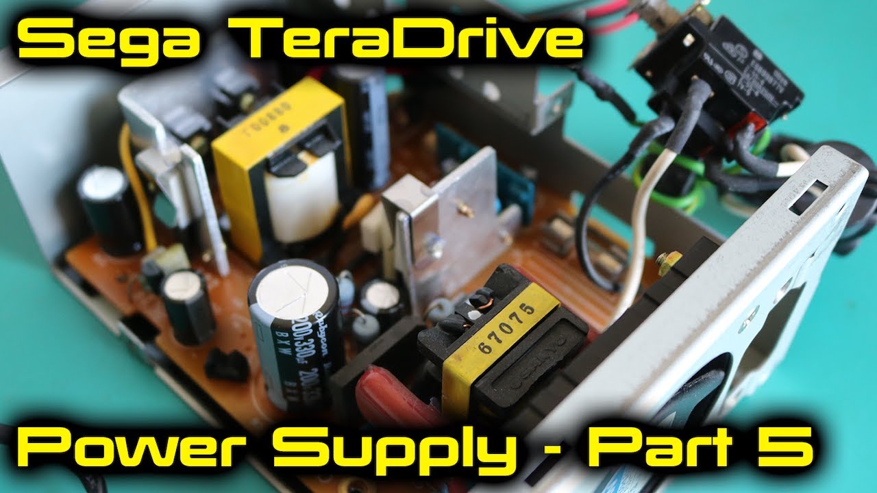 Sega TeraDrive Model 3 – Faulty Power Supply (Part 5)