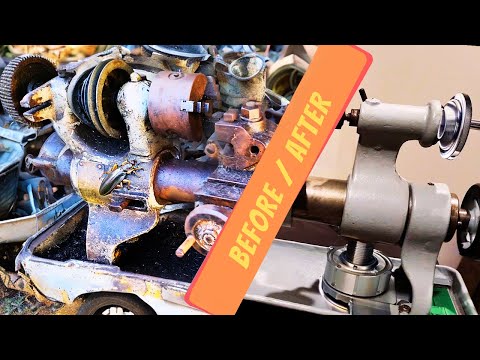 LATHE RESTORATION (120 yr old)