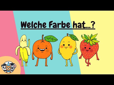 ♪♪ Welche Farbe hat...? | Ein fröhliches Farbenlied für Kinder | Kinderlieder | BärenspaßTV