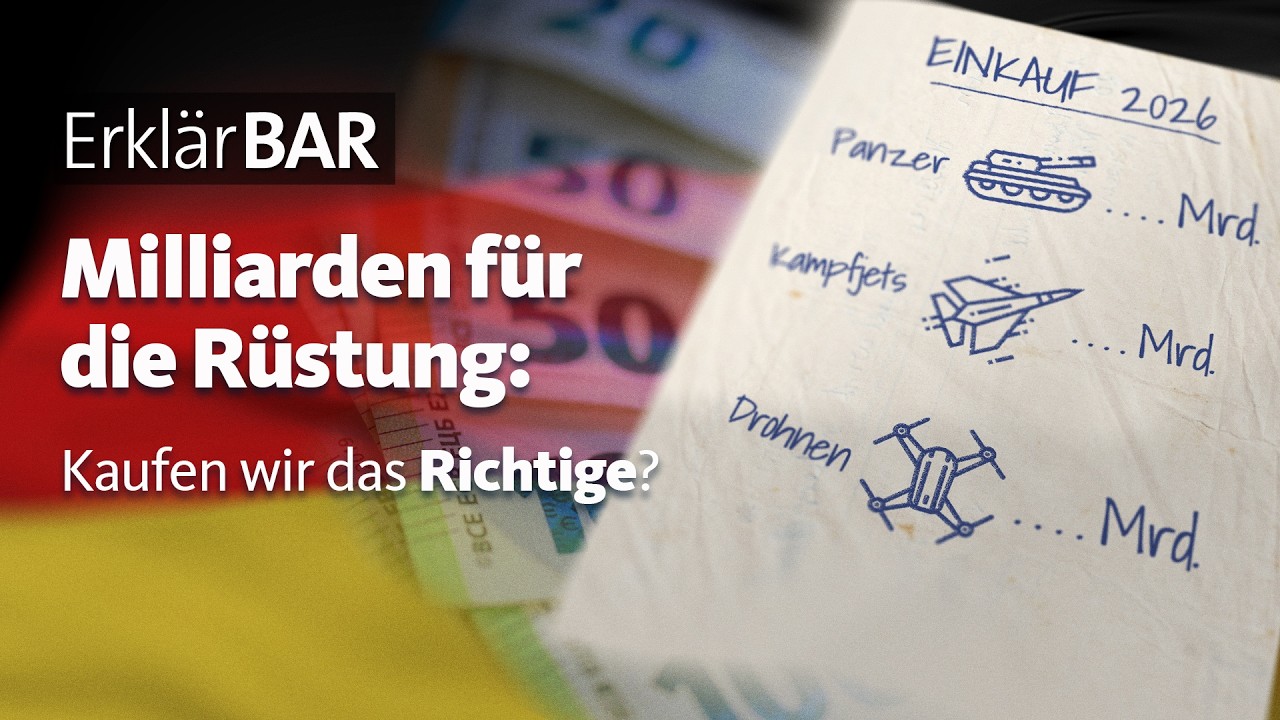 ErklärBAR: Milliarden für die Rüstung – kaufen wir das Richtige?