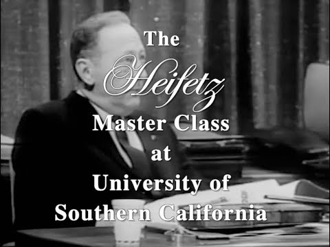Heifetz Instructs 1 (playlist look below)