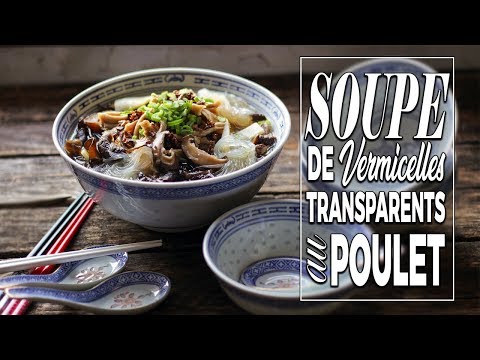 Recette Soupe asiatique aux os de porc et champignons shiitake