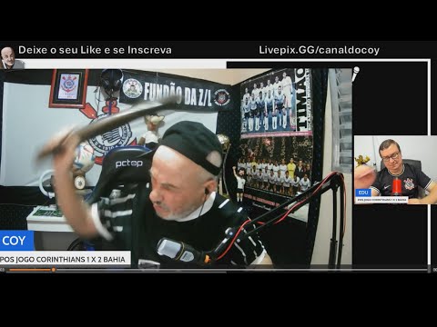 COY OUTRAGED! AFTER THE GAME, CORINTHIANS 1 X 2 BAHIA, TIMÃO STARTS THE BRAZILIAN CHAMPIONSHIP WI...