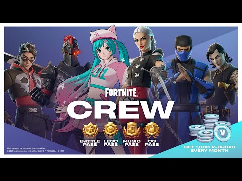 Crossover episode goes crazyDrop in as Miku, Midas, Sub-Zero and MORE with a  Crew subscription.
