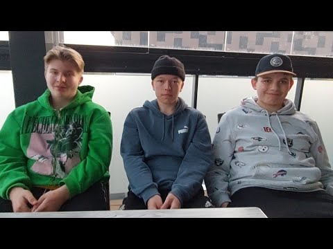 IFK Lepplax U14 Hannes Saarijärvi, Aatu Mård ja Lassi Löytynoja haastattelu Vuokatissa 29.4.2023.