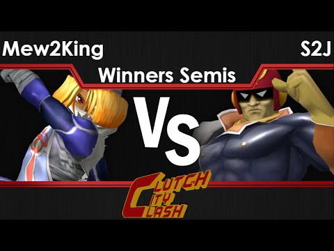 CCC melee - MVG FOX | Mew2King (Sheik) vs TEMPO | S2J (C Falcon) Winners Semis - Melee