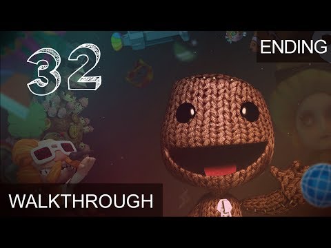 Little Big Planet 2 Gameplay Walkthrough Lets Play Part 32 Ending Into The Heart Of The Negativitron