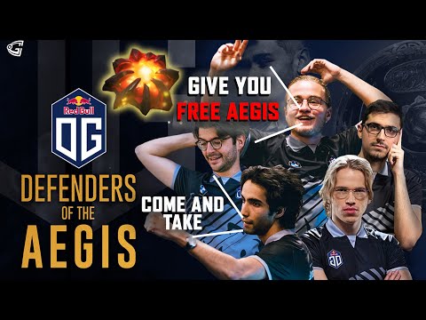 og give enemy  free aegis  and win the games TI10 The International 2021 Highlights | Dota 2 Result