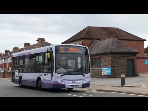 44916 First Solent ADL E200 Dart Passes ‘The Salisbury’