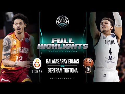 Galatasaray EKMAS v Bertram Derthona Tortona | Full Game Highlights | #BasketballCL 2023-24