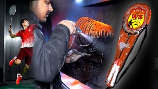 How Are Made Badminton Rackets in a Factory ! Behind the Scenes of Manufacturing