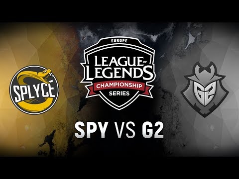 SPY vs. G2 - Playoff Tie-Breaker | EU LCS Spring Split | Splyce vs. G2 Esports (2018)