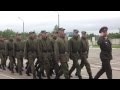 Присяга 15.06.14 в/ч 01349. Марш. 