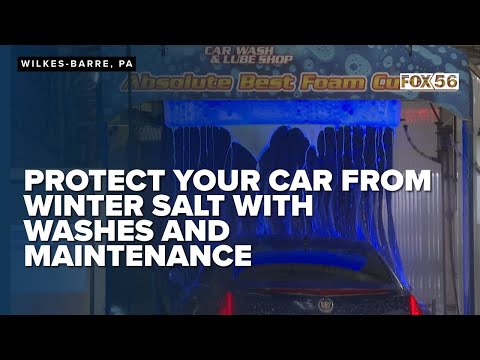 Protect your car from winter salt with washes and maintenance