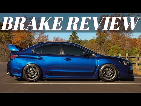 Subaru STI Brake Review | DBA Rotors and Hawk Pads