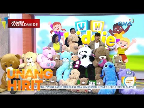 UH Kiddie Time— Fluffy giant stuffed toys! Unang Hirit