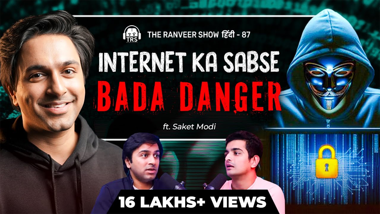 Internet Frauds- Child P*rn, Live Stream Murders, Drugs | Saket Modi | The Ranveer Show हिंदी 87
