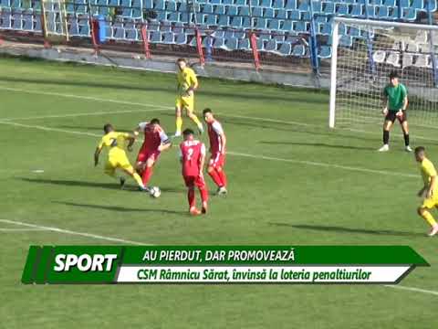 CSM RM. SĂRAT A PIERDUT BARAJUL DAR PROMOVEAZĂ