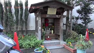 preview picture of video 'Japan Trip 2015 Tokyo Walking in Sakashita-Heiwa-jizoson to Yanaka-ginza Back alley Street'