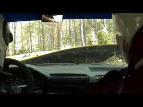 Rajd Warszawski 2007 Omlet / Lewandowski onboard crash