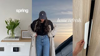 SPRING HOME REFRESH 🌱 | organising, re-decorating & declutter