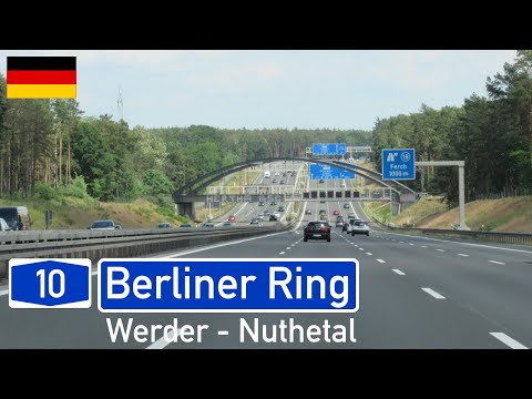 Germany: A10 Berlin Ring Road (Werder - Nuthetal)