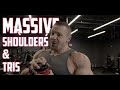 BEYOND FAILURE Shoulder and Triceps Workout CONTEST PREP!