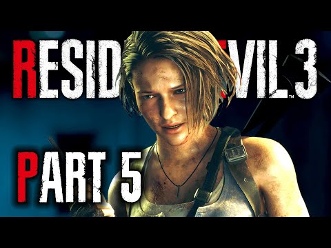Resident Evil 3 Remake Gameplay – Part 5 | BOSS FIGHT #2 & THE HOSPITAL | RE3 Nemesis Walkthrough
